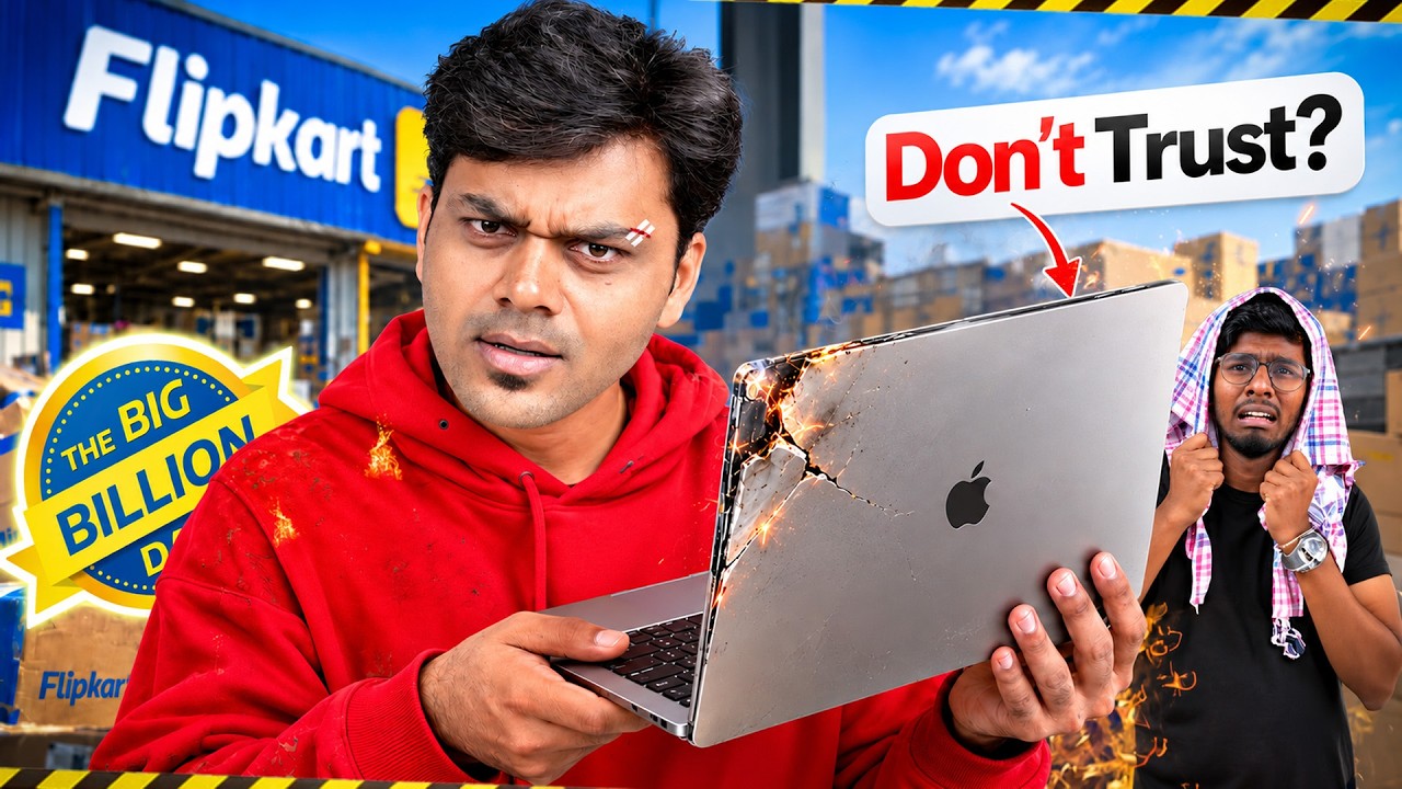 FLIPKART அடித்த விபூதி 😱 ₹2.6 LAKH MacBook SCAM!?