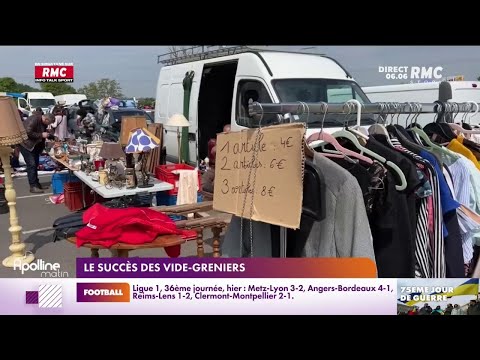 Pouvoir d'achat : le succès des vide-greniers