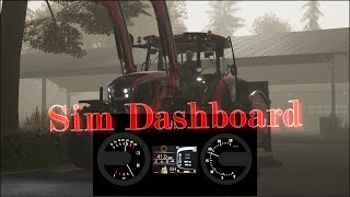 LS22 Sim Dashboard #11 Zetor Tacho