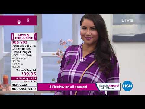 HSN | IMAN Global Chic Fashions 08.15.2020 - 10 PM