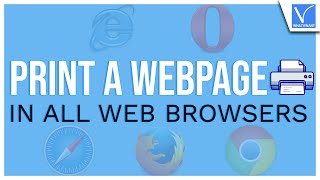 How to Print a web page in all Web Browsers: 4 Best Ways