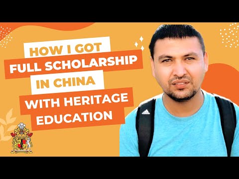 Tufail Khan — full scholarship student reviews about Heritage Education Consultants Pvt. Ltd