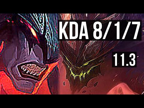 AATROX vs MALPHITE (TOP) | 8/1/7, 2.0M mastery, 600+ games | NA Diamond | v11.3