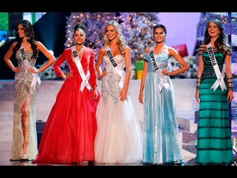 HD Miss Universe 2012 TOP 5