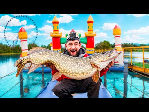 The World's First FISHING THEME PARK... And It's INSANE