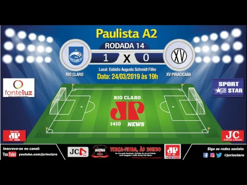 Transmissão Esportiva - Rio Claro X XV Piracicaba