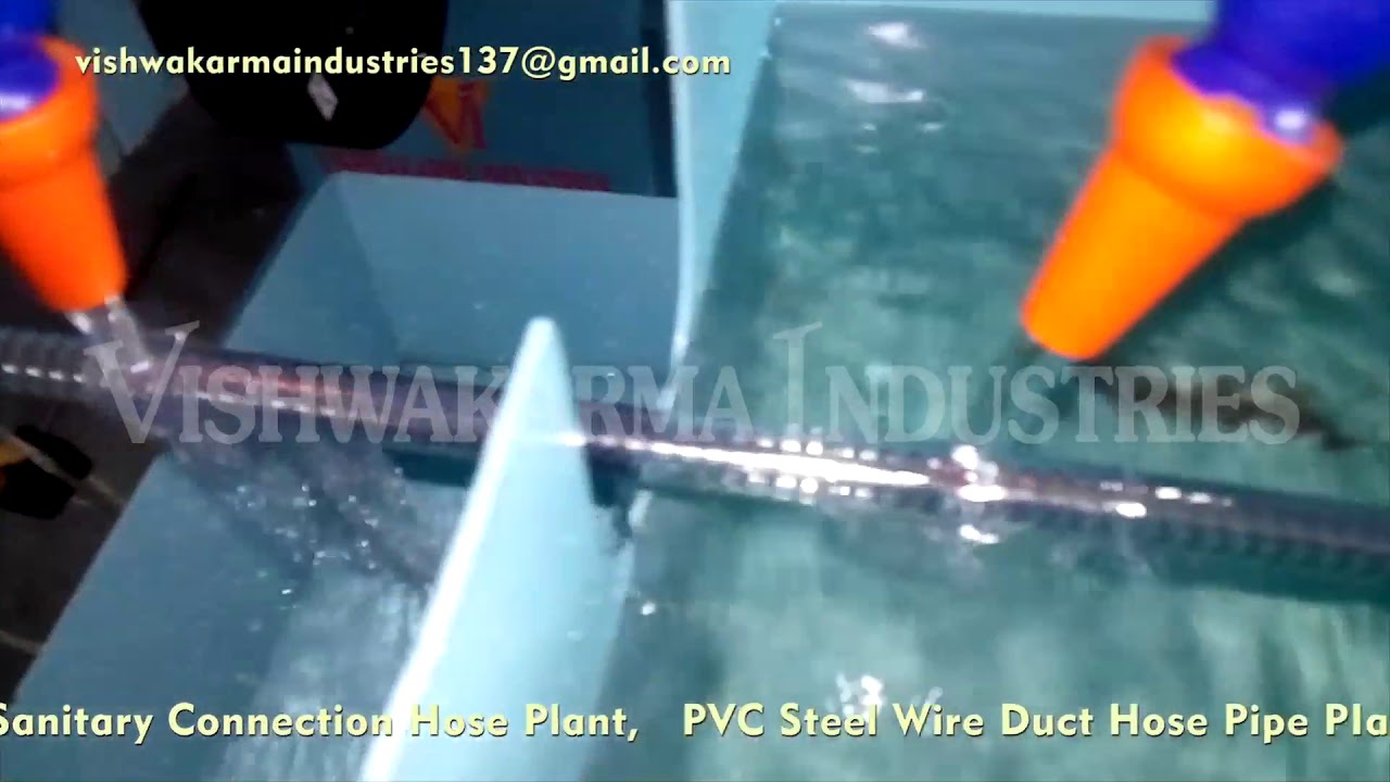 PVC Sanitary Connection Hose Pipe Plant