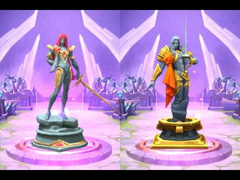 [MLBB] Lancelot | Sacred Statue 1 - Skin model rotation collection