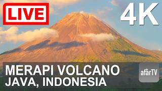 Download lagu 🔴 Live Now: 24/7 Merapi Volcano Erupting in 4K Ultra HD (Indonesia) mp3