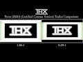 THX Neon 2020 Certified Cinema Version Trailer Comparison