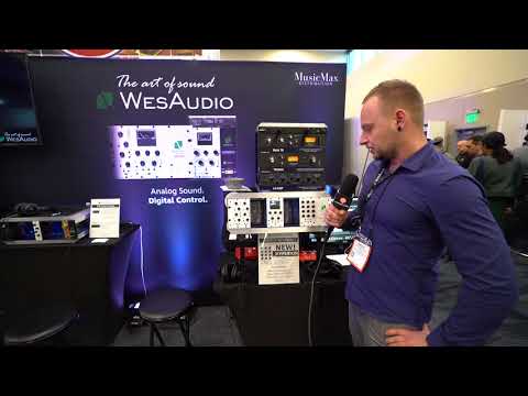 WesAudio _Hyperion 500 Series Parametric EQ | Winter NAMM 2018 | Vintage King