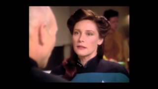 Picard calling officer out for playing the wrong notes