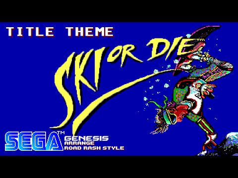 Ski or Die - Title Theme - Sega Genesis arrange (Road Rash style)