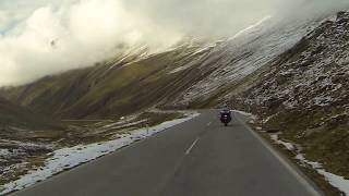 Descente du col du Rombo