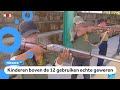 Kinderen in Mexico krijgen wapentraining om zichzelf te beschermen