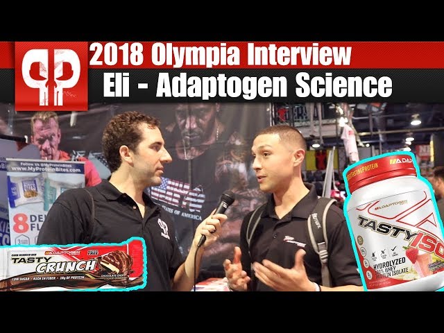 Olympia 2018 Interview - Eli from Adaptogen Science