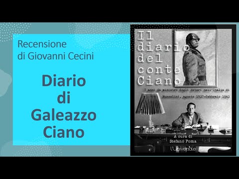 11 gennaio 1944 - Fucilazione di Galeazzo Ciano - DIARIO commento e presentazione di Giovanni Cecini