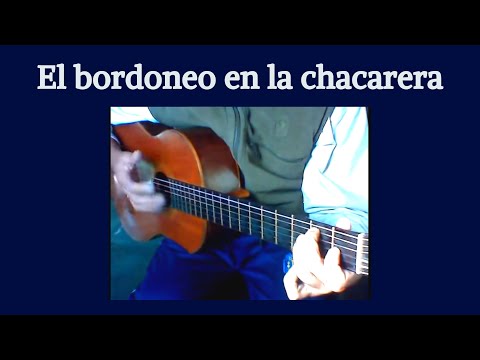 El bordoneo en la chacarera