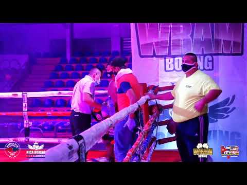 KEYVIN LARA VS ALEXANDER TEYLOR Evento de Nica Boxing En Conjunto con WRAM Boxing 25/07/2020