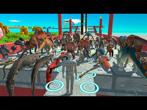 🔥FPS DEADLY SPEED RACE ALL UNITS TO GET A TOP 1 - Animal Revolt Battle Simulator