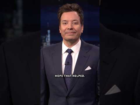 Jimmy breaks down the second week of #Trump’s war in Iran. #FallonTonight