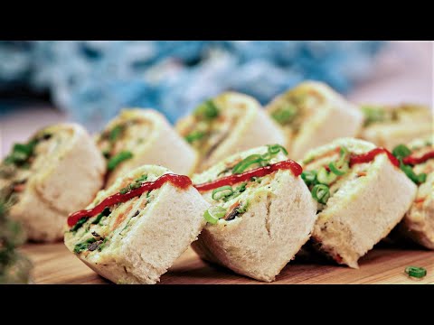 Pinwheel Sandwich Recipe By SooperChef
