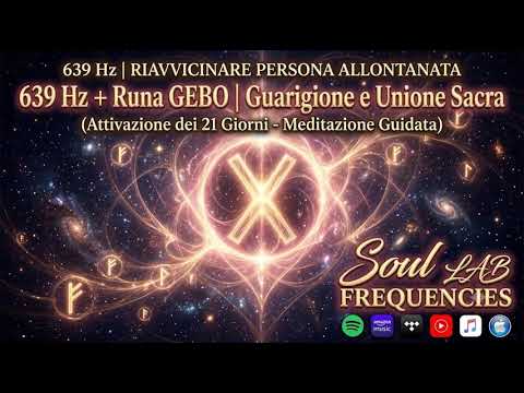 Frequenza 639 Hz riavvicinamento e Gebo