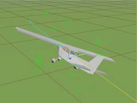 Roll mode demonstrated in simulator