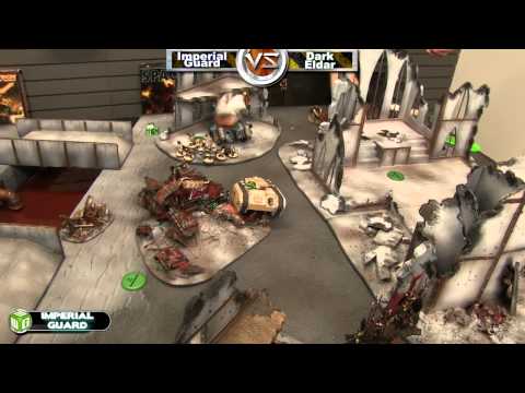 Dark Eldar vs Imperial Guard Warhammer Battle Report - Beat The Cooler Ep 78