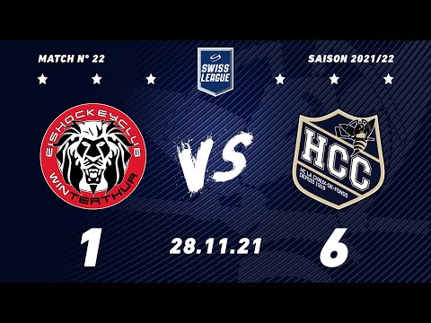 28.11.2021 EHC Winterthur - HC La Chaux de Fonds (1-6)