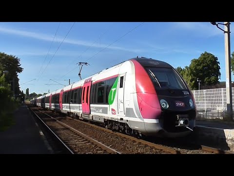 Z50000 NAT : A la gare de Bessancourt sur la ligne H du Transilien