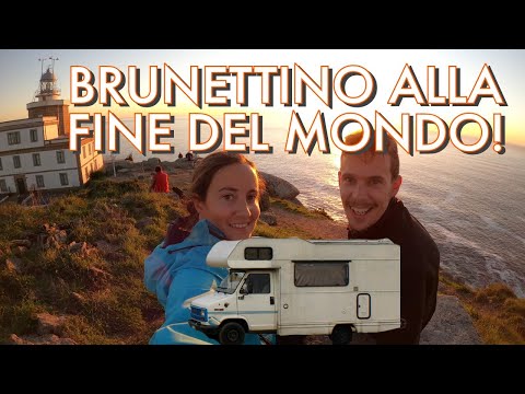 BRUNETTINO ALLA FINE DEL MONDO! On the Road in camper a Finisterre