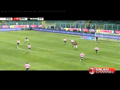Highlights Palermo 1-0 AC Milan - 19/03/2011