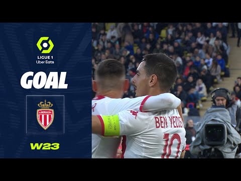 Goal Wissam BEN YEDDER (18' - ASM) AS MONACO - PARIS SAINT-GERMAIN (3-1) 22/23