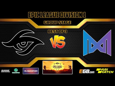 [ DOTA2 LIVE ] Team Secret vs Team Nigma | Best of 3 | EPIC League Division 1