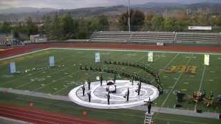 Moorpark High School Marching Band 2014 - It's About Time - Battle of the Bands 2014