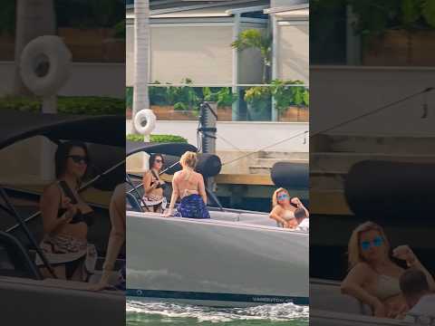 LIFESTYLE OF THE 1% IN MIAMI. LUXURY BOAT, EXCESSES and BEAUTY!
