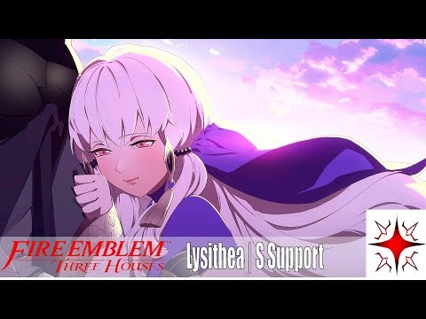 Byleth (M) & Lysithea Marriage & Romance | S Support | Fire Emblem: Three Houses