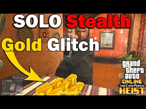 SOLO Stealth Gold Glitch and Replay Glitch in Cayo Perico Heist  Finals