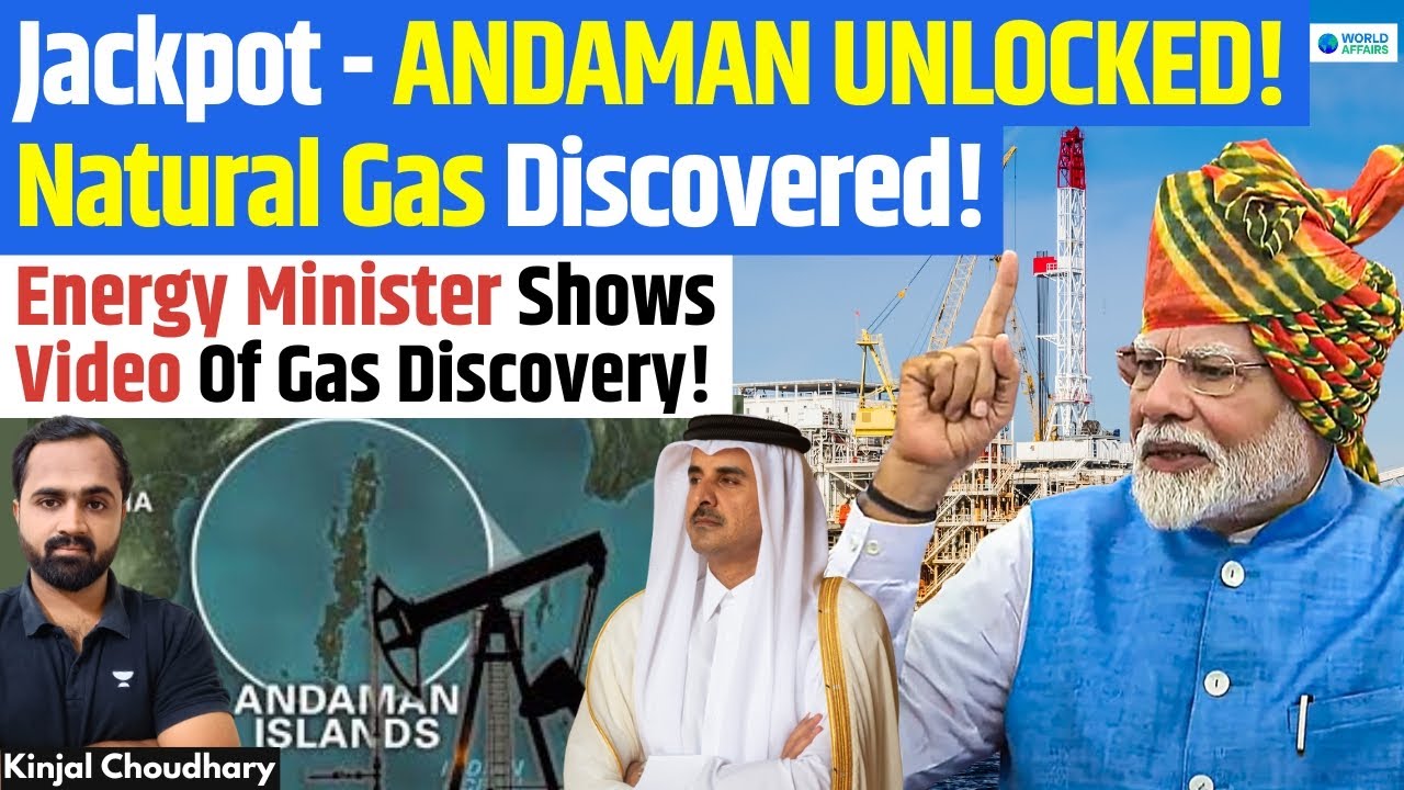 Jackpot! India Confirms Huge Natural Gas Discovery In Andaman Basin! Vijaypuram-2- Oil India! Kinjal