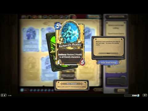 Darkscale Healer HD Hearthstone Golden Card Spotlight