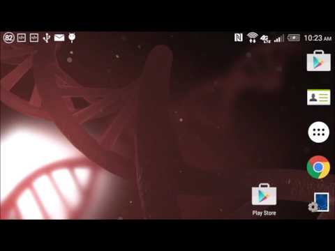 Double Helix Live Wallpaper Video