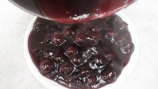 Cherry Pie Filling, Topping or Glaze made from Fresh Cherries - PoorMansGourmet