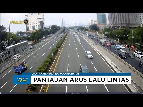 NTMC POLRI - PANTAUAN ARUS LALU LINTAS SIANG 09/06/25