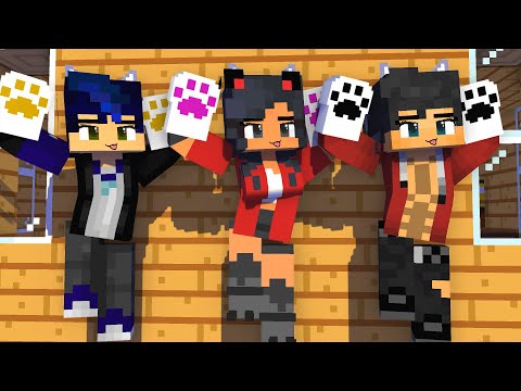 YAY ARIGATO SIMPLE DIMPLE CAPTURED LOVE APHMAU ULTIMA EIN AND AARON - MINECRAFT ANIMATION #shorts