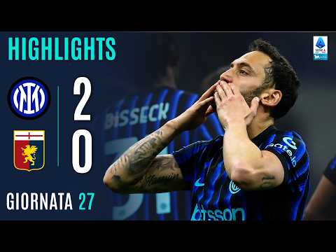 Video highlights della Inter vs Genoa ( a ) - Giornata 27 - Fantacalcio e fantamedie