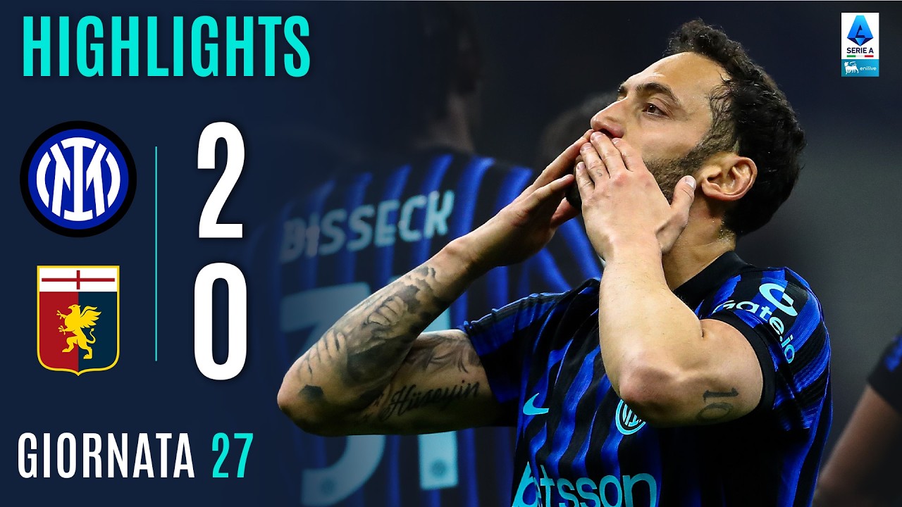 INTER-GENOA 2-0 | HIGHLIGHTS | 27ª GIORNATA | SERIE A ENILIVE 2025/26