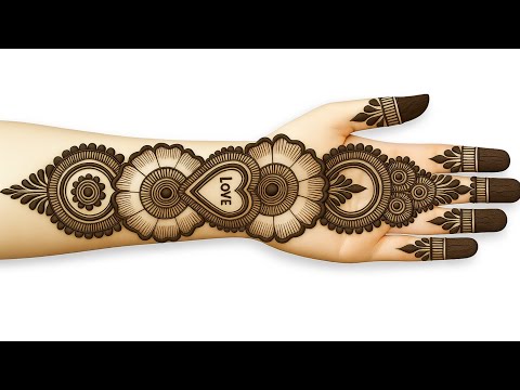 Mehandi design| front hand mehndi design| mehndi design| simple mehndi design| hath ki mehndi design