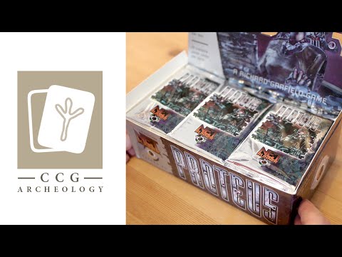 Netrunner CCG Proteus Booster Box Opening/Unboxing (Part 2) - CCG Archeology