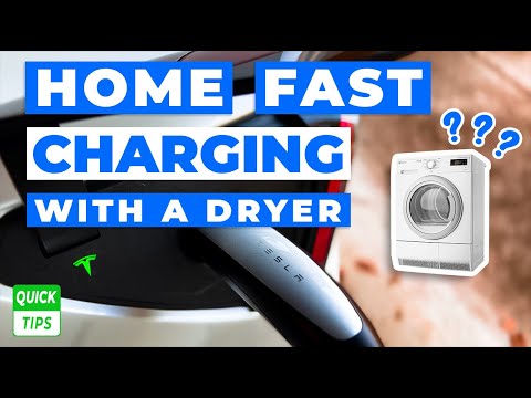 Tesla Fast Charging at Home w/ Dryer Plug - Quick Tip